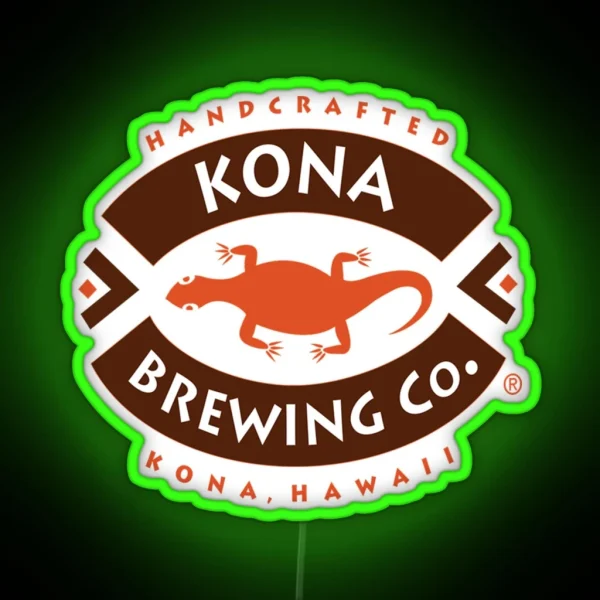 Kona Brewing RGB Neon Sign