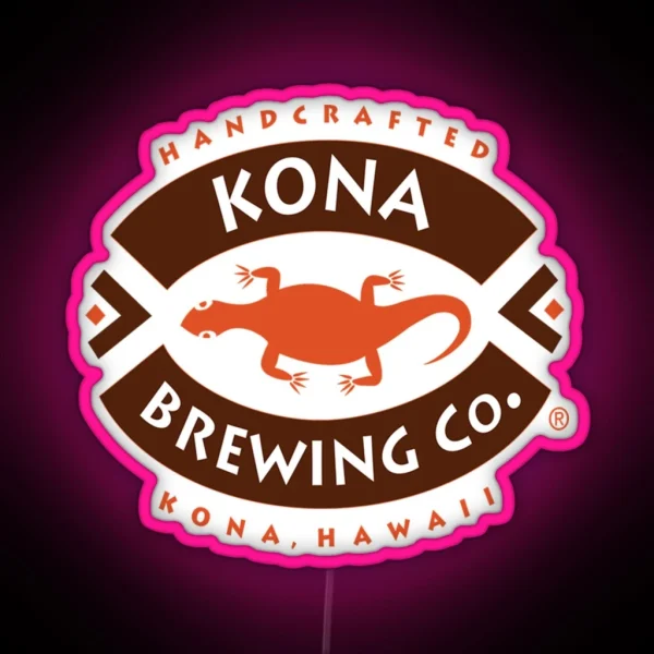 Kona Brewing RGB Neon Sign