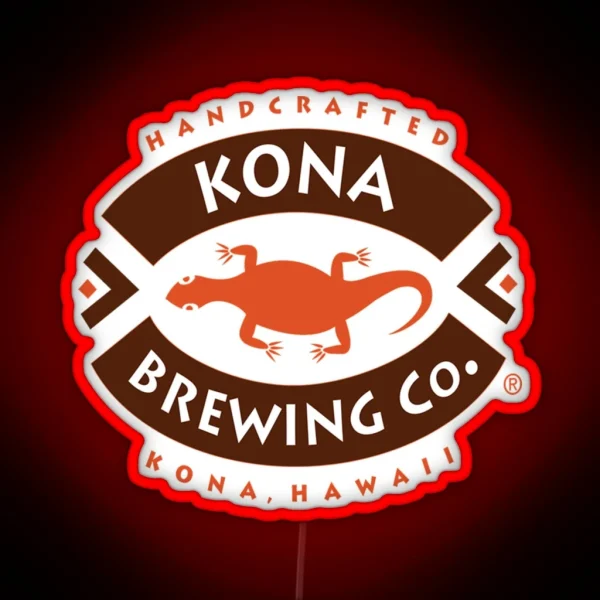 Kona Brewing RGB Neon Sign