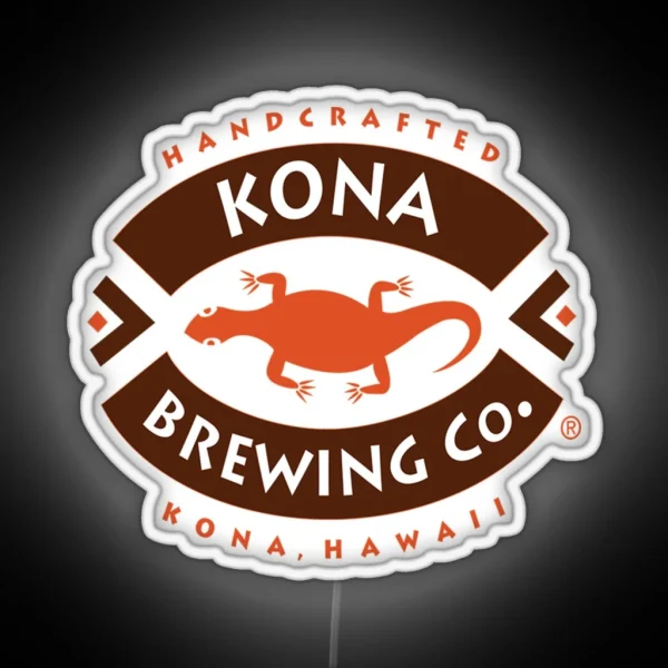 Kona Brewing RGB Neon Sign