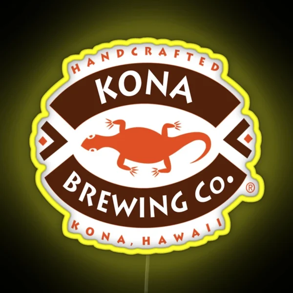 Kona Brewing RGB Neon Sign