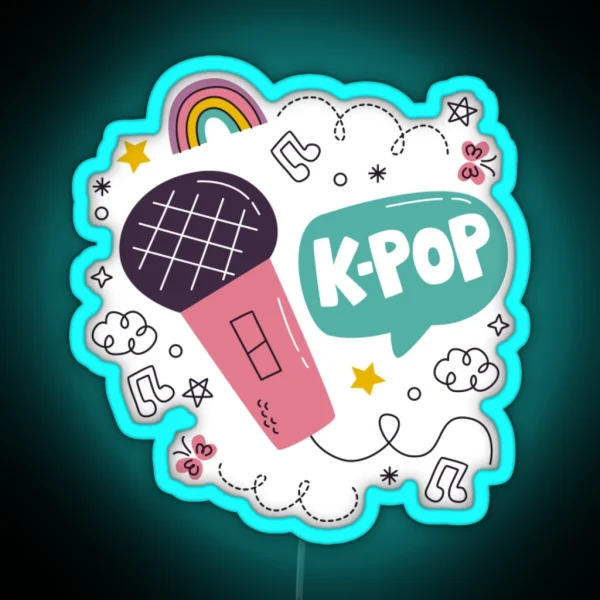 Korean K Pop RGB Neon Sign