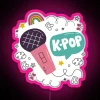 Vibrant Korean K-Pop inspired color-changing LED room neon decoration