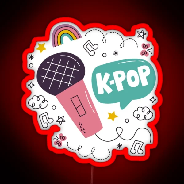 Korean K Pop RGB Neon Sign