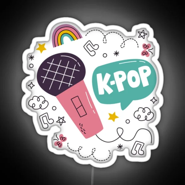 Korean K Pop RGB Neon Sign