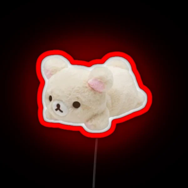 Korilakkuma Plushie Led RGB Neon Sign