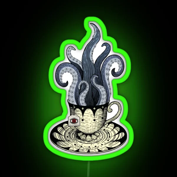 Kraken Tea RGB Neon Sign