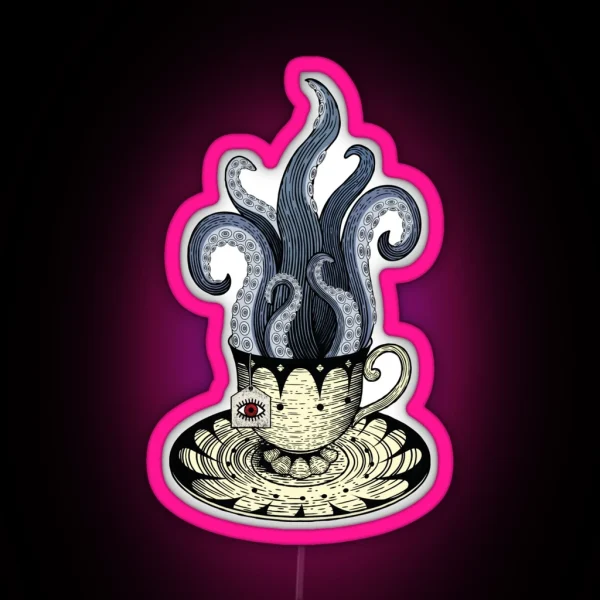 Kraken Tea RGB Neon Sign