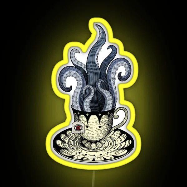 Kraken Tea RGB Neon Sign