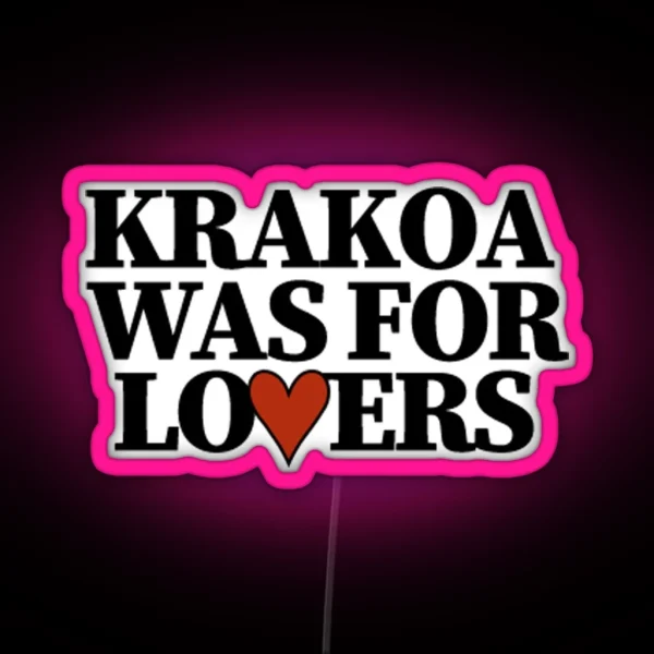 Krakoa Was For Lovers RGB Neon Sign