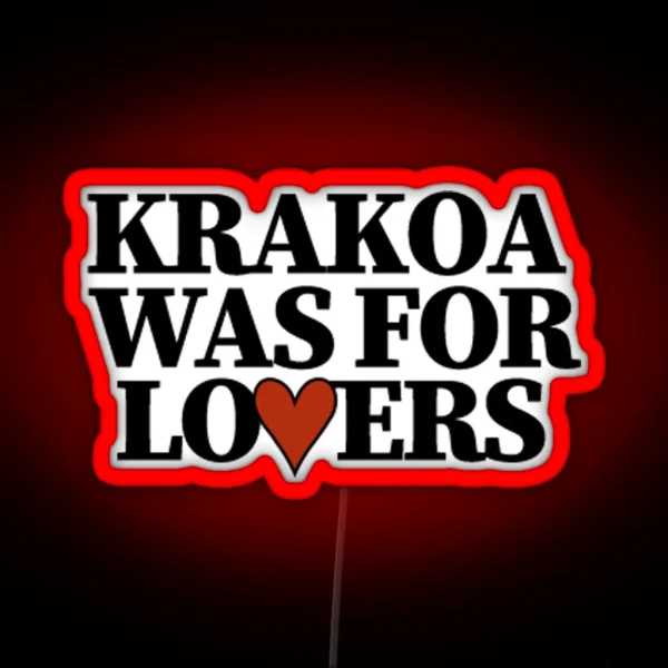 Krakoa Was For Lovers RGB Neon Sign