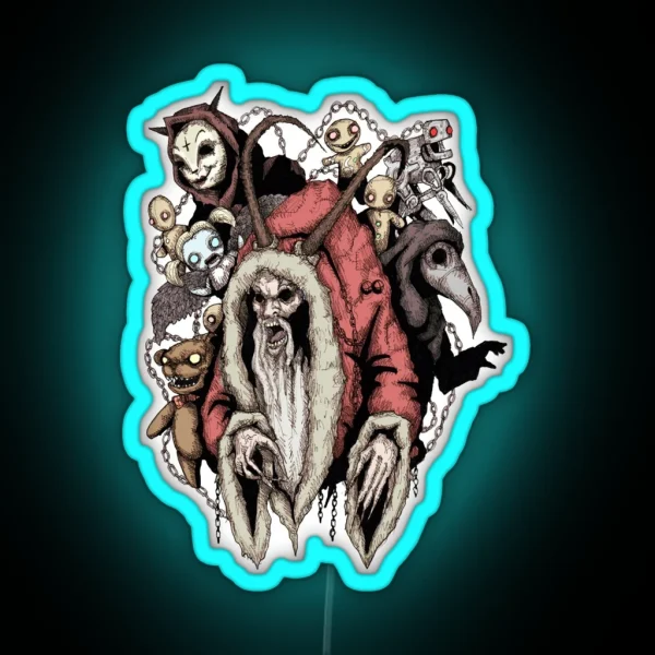 Krampus 2 0 RGB Neon Sign