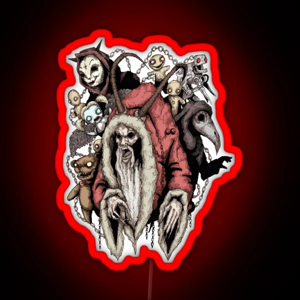 Krampus 2 0 RGB Neon Sign