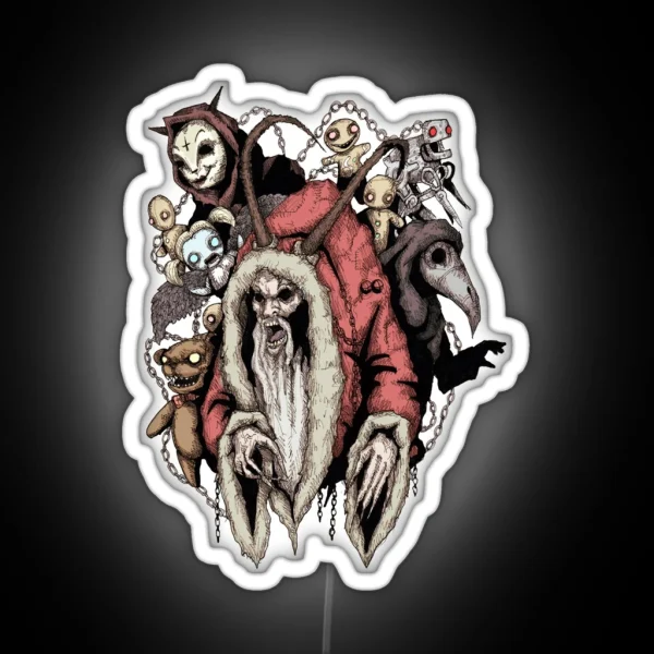 Krampus 2 0 RGB Neon Sign