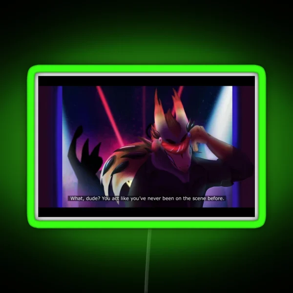 Kreek Partying RGB Neon Sign