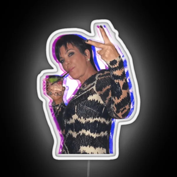 Kris Jenner Led RGB Neon Sign
