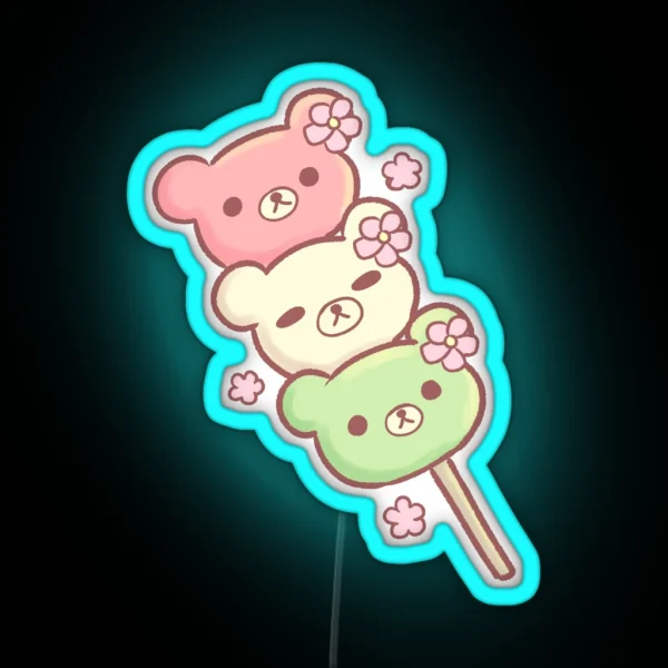 Kuma Dango RGB Neon Sign