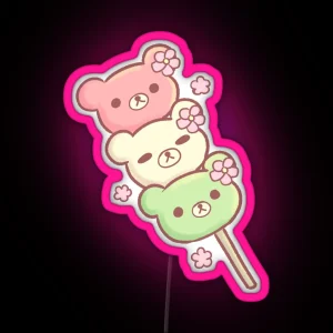 Kuma Dango RGB Neon Sign