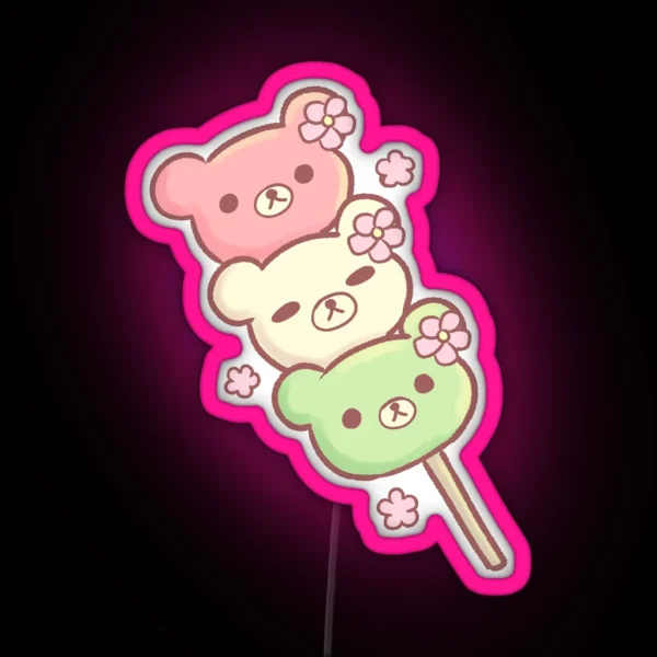 Kuma Dango RGB Neon Sign