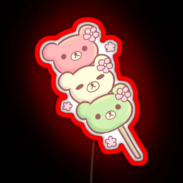 Kuma Dango RGB Neon Sign