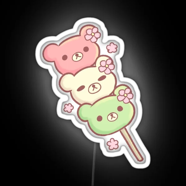 Kuma Dango RGB Neon Sign