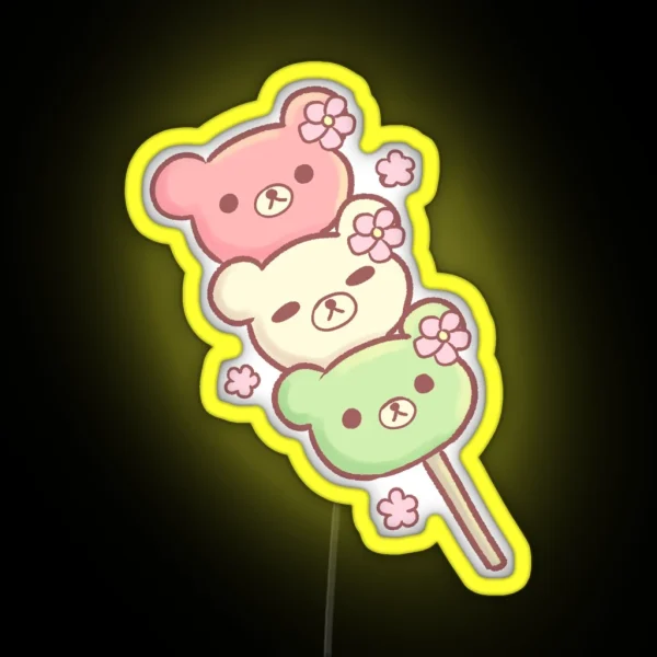 Kuma Dango RGB Neon Sign