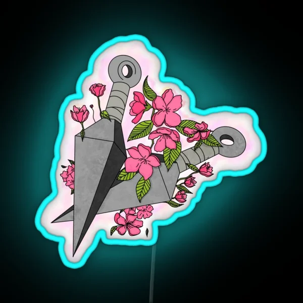 Kunai RGB Neon Sign