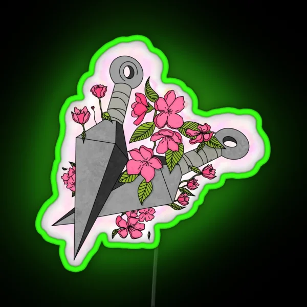 Kunai RGB Neon Sign