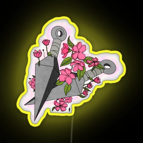 Kunai RGB Neon Sign