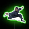 Kenny Rogers Inspired Kung Fu Cowboy Style Neon Wall Decor Sign