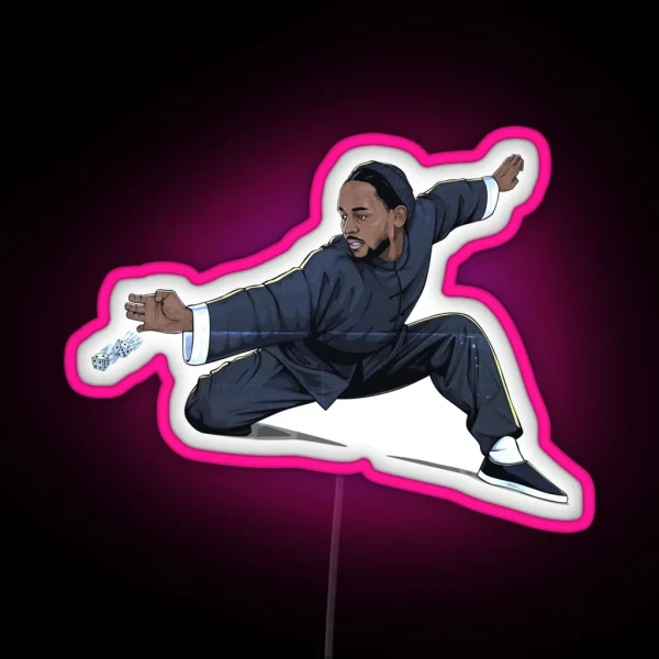Kung Fu Kenny RGB Neon Sign