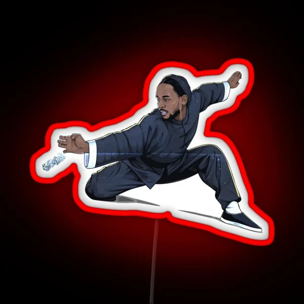 Kung Fu Kenny RGB Neon Sign