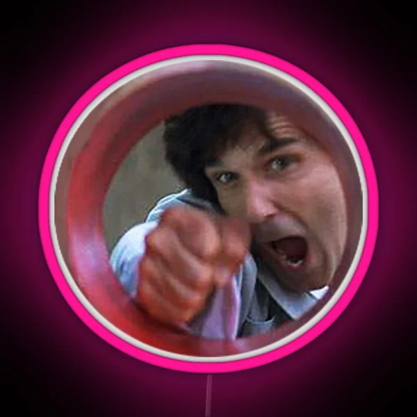 Kung Pow The Chosen One Might RGB Neon Sign