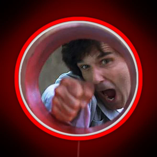 Kung Pow The Chosen One Might RGB Neon Sign