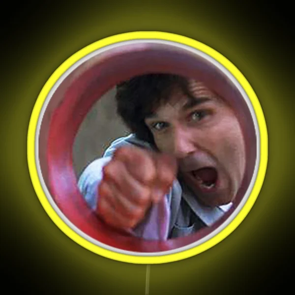 Kung Pow The Chosen One Might RGB Neon Sign