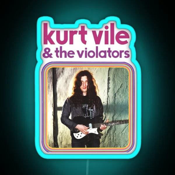 Kurt Vile And The Violators Summer Tour 2019 RGB Neon Sign