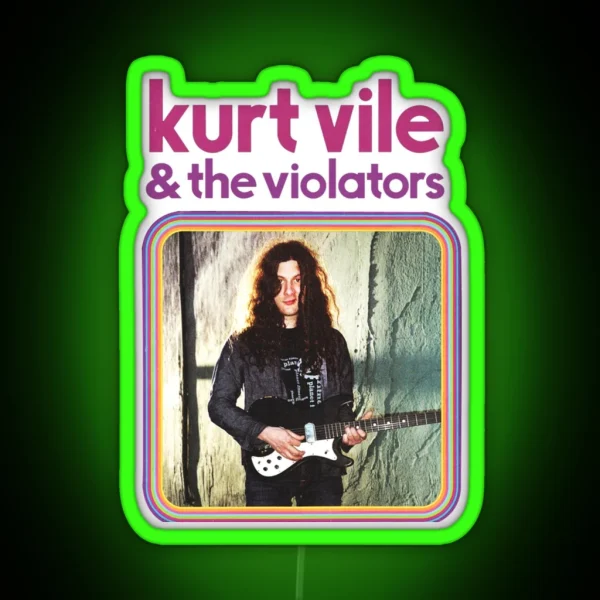 Kurt Vile And The Violators Summer Tour 2019 RGB Neon Sign