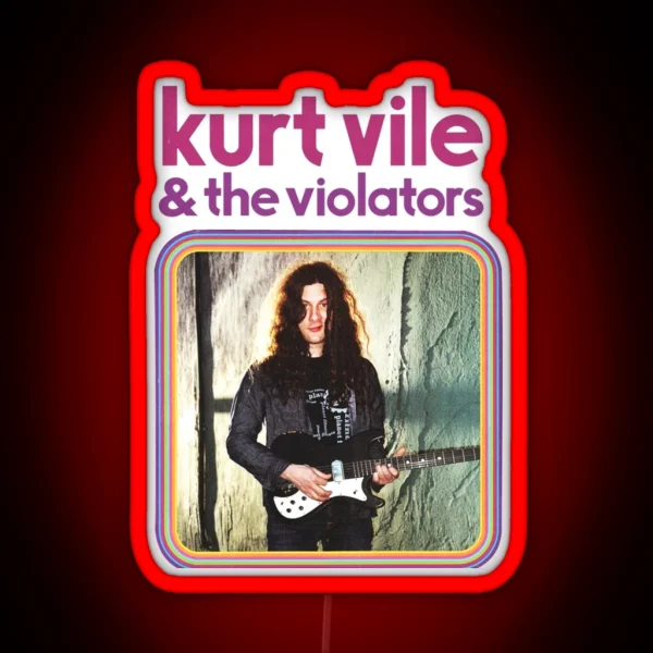 Kurt Vile And The Violators Summer Tour 2019 RGB Neon Sign