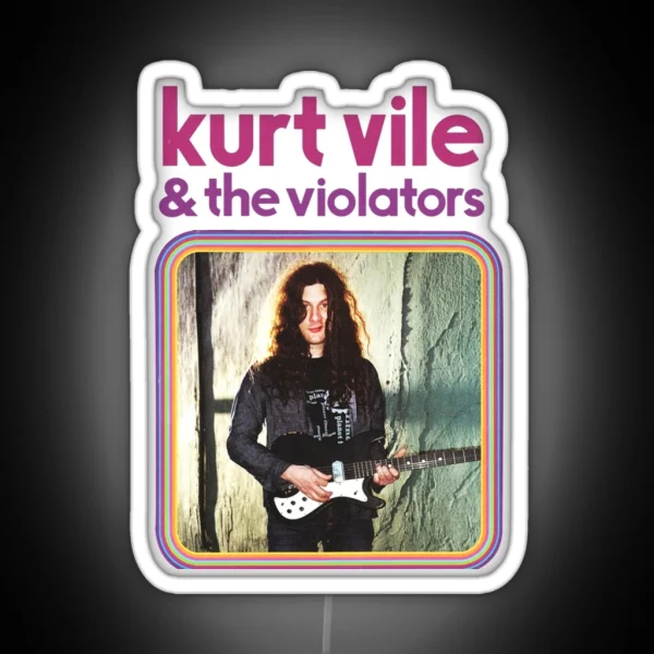 Kurt Vile And The Violators Summer Tour 2019 RGB Neon Sign