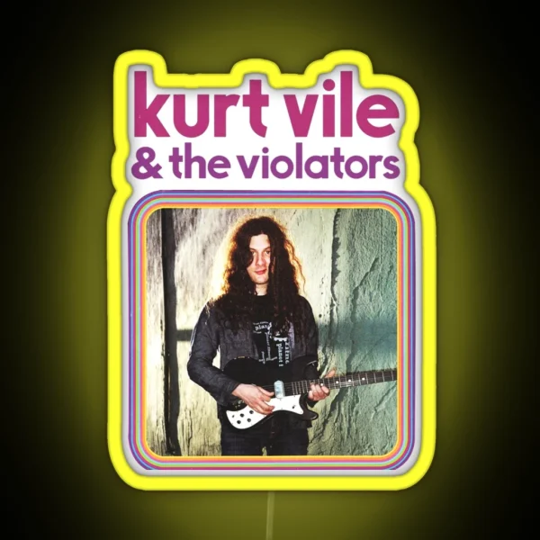 Kurt Vile And The Violators Summer Tour 2019 RGB Neon Sign