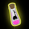 RGB neon lighted Kuzco's Poison symbol sign for home decor