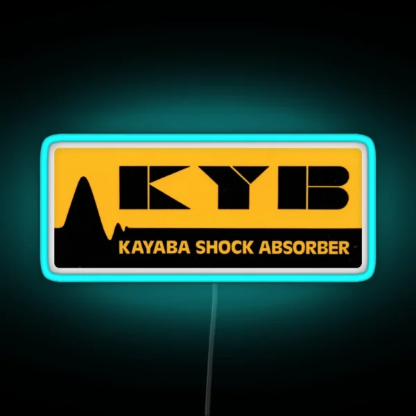 KYB Vintage Kayaba Shock Superbike Race RGB Neon Sign