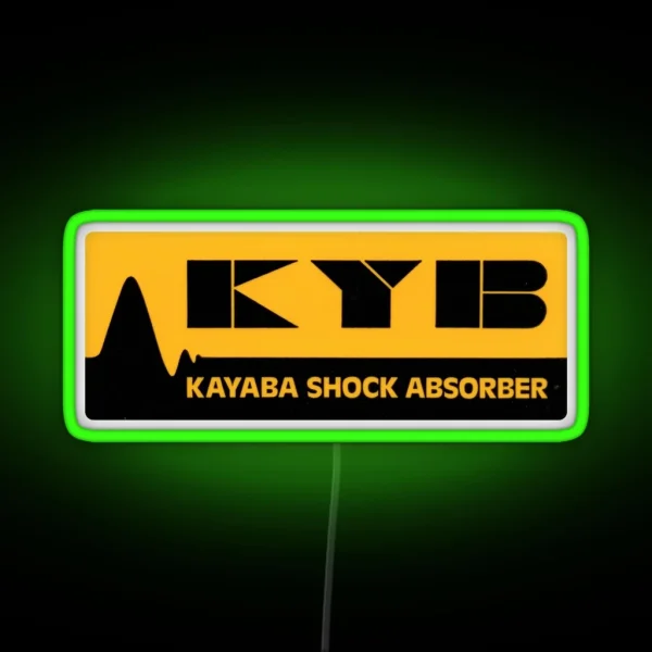 KYB Vintage Kayaba Shock Superbike Race RGB Neon Sign