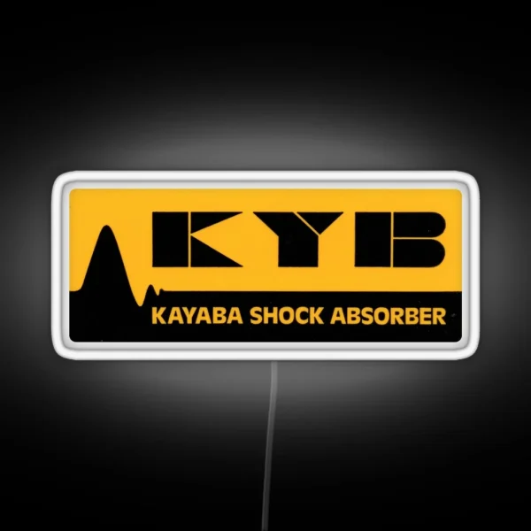 KYB Vintage Kayaba Shock Superbike Race RGB Neon Sign