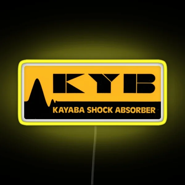 KYB Vintage Kayaba Shock Superbike Race RGB Neon Sign