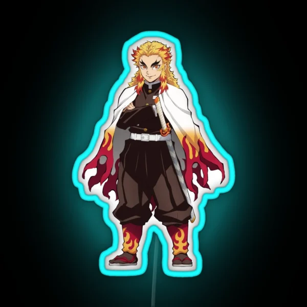 Kyojuro Rengoku RGB Neon Sign