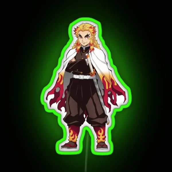 Kyojuro Rengoku RGB Neon Sign