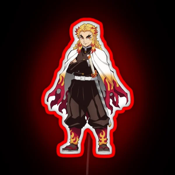 Kyojuro Rengoku RGB Neon Sign