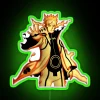 Vibrant Kyuubi Mode LED neon sign for modern anime enthusiasts decor.