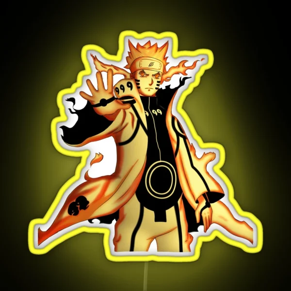 Kyuubi Mode RGB Neon Sign